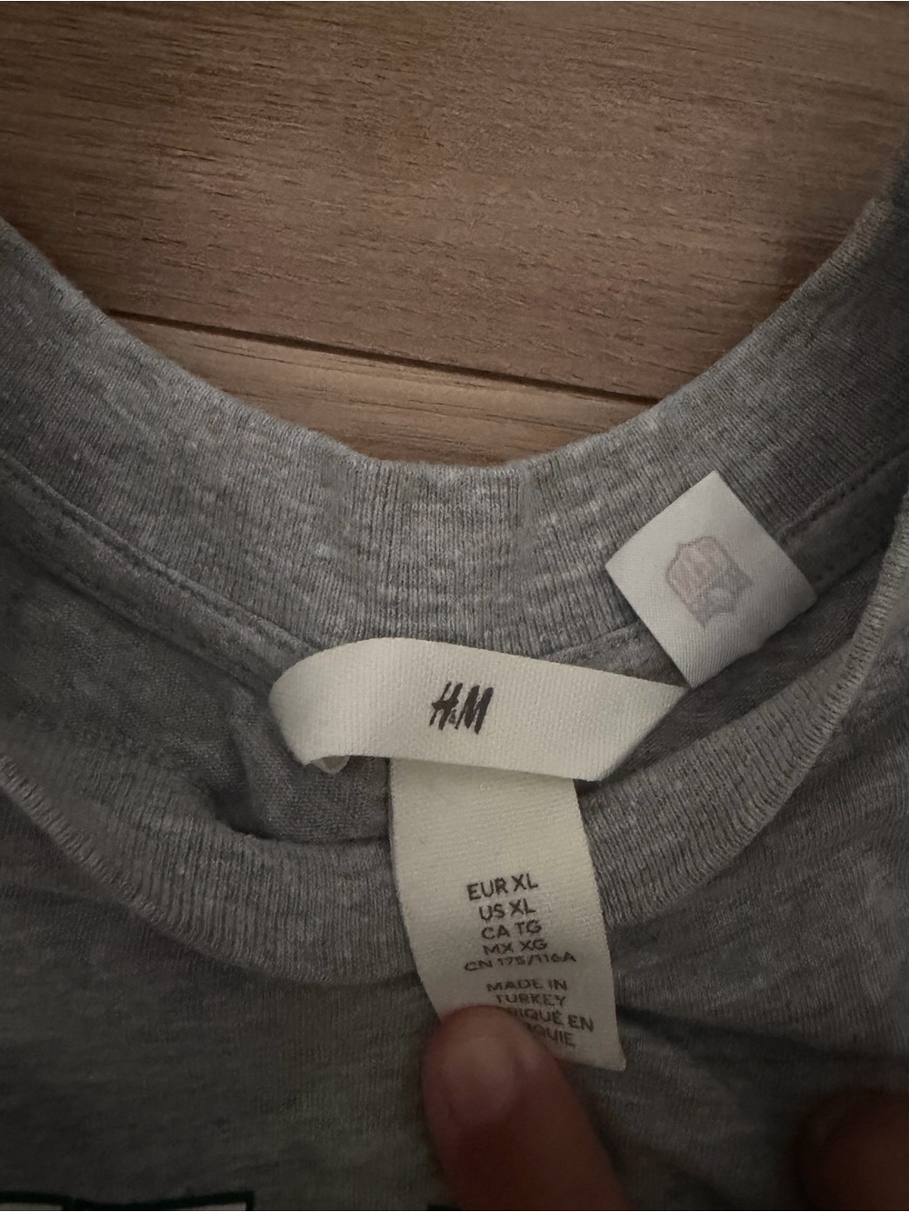 H&M NEW YORK JETS Gray Arch Logo Tee - Picture 2 of 2